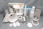 Kitchenaid Stand Mixer Attachment Set Slicer/shredder Grinder Juicer Pasta Press. Fixed Price $88.80.