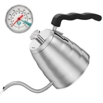 Gooseneck Kettle With Thermometer - 40OZ Premium Stainless Steel Pour Over. Fixed Price $45.00.