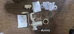Porkert Meat Mincer/ Grinder W/ Clamp. #10. Complete With Attachments. Fixed Price $80.00.