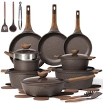 26 Pcs Pots And Pans Set Non Stick, Induction Cook Ware, Pfoa Free. Fixed Price $199.99.