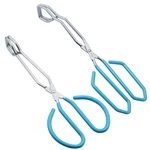 Scissor Style Tongs 10 Inches And 11 Set Stainless Steel Grilling Tong.... Fixed Price $16.33.