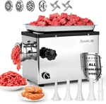 Commercial Electric Meat Grinder 1.5 Hp 1100 W All Stainless Steel Heavy Duty. Fixed Price $225.95.