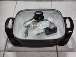 Chefman 12" Electric Skillet With Non-stick Coating. Fixed Price $30.00.