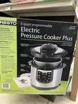 Presto Precise 6 Quart Electric Pressure Cooker - 02141. Fixed Price $119.99.