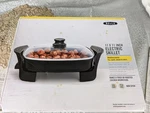 Kitchensmith By Bella 11 Electric Skillet With Glass Lid. Fixed Price $31.99.