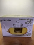 Primula Teapot Glass W Removable Infuser 40OZ Capacity Stovetop Safe. Fixed Price $12.99.