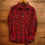 Vintage 70S Wrangler Tailored Talls Flannel Shirt Royal Stewart Plaid Mens 15. Fixed Price $45.47.