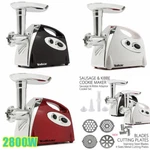Heavy Duty Electric 2800W Meat Grinder Mincer Stuffer Sausage Maker Premium. Fixed Price $44.49.