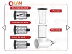 Cofun Slicer/shredder Attachment C1806 All Kitchenaid Stand Mixers Grater. Fixed Price $24.99.