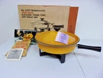 Vintage West Bend Chalet Chef Electric Skillet W/ Blazer Pan Butterscotch Mcm. Fixed Price $99.00.