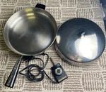 Farberware Electric Skillet Fry Pan 12 Model 310-B Dome Lid Stainless Tested. Fixed Price $59.99.