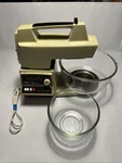 Vintage Oster Regency Kitchen Center Mixer Turntable Bowls Tested (no Beaters). Fixed Price $34.98.