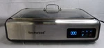 Techwood Smokeless Grill W/tempered Glass Lid Led Smart Control Panel GR-800. Fixed Price $69.95.
