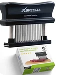 Xspecial Meat Tenderizer Tool 48 Blade Stainless Steel Ultra Sharp Needle - New. Fixed Price $19.99.