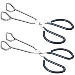 10-INCH Stainless Steel Kitchen Scissor Tongs For Cooking And Grilling. Fixed Price $16.00.
