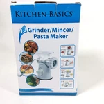 Kitchen Basics 3 1 Manual Meat And Vegetable Grinder Mincer, Size White. Fixed Price $21.76.