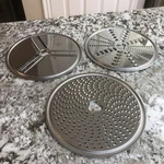 Bosch Universal Slicer Shredder Disc Set 3 Parts MUZ6TS5 Food Processor Blades. Fixed Price $28.99.