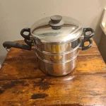 Vintage K.d. Gourmet Pot Steamer Set. Fixed Price $39.00.
