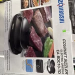Zojirushi EA-BDC10-TD Gourmet Sizzler Electric Griddle, Dark Brown, Brand New!. Fixed Price $135.00.