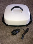 West Bend 12" Electric Skillet 72292 Green Ivory Works Great. Fixed Price $21.93.