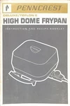 Penncrest High Dome Frypan Instruction Recipe Booklet Vintage Cpe. Fixed Price $15.23.