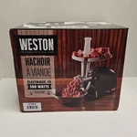 Weston No. 5 Electric Meat Grinder And Sausage Stuffer Black 82-0301-W. Fixed Price $49.99.