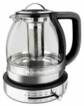 Kitchenaid KEK1322SS 1.5L Electric Glass Tea Kettle - Stainless Steel. Fixed Price $349.99.