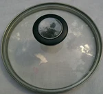 T-fal 8" Glass Lid Replacement Pot Pan Cover Black Handle. Fixed Price $9.99.