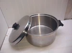 Saladmaster Stockpot 7 Qt Surgical T304 Stainless Dutch Oven Fry Saute Pan & Lid. Fixed Price $259.99.