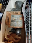 Vintage Universal Manual Meat Food Chopper Grinder With Box Model #1551 Climax. Fixed Price $24.73.