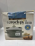 Crock-pot Locking Lid 6QT And Carry Programmable Slow Cooker Moonshine G.... Fixed Price $54.28.