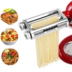 Favorkit Pasta Maker Attachment For Kitchenaid Stand Mixers,sturdy 3 In 1 Set.... Fixed Price $103.80.