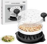 Cleangor Chicken Shredder Tool, Meat With Removable Tray & Clear Lid. Fixed Price $17.99.