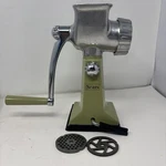 Vtg Sears Meat Grinder Food Chopper Avocado Green 70. Fixed Price $29.99.