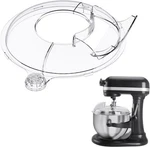 Pouring Shield For Kitchenaid Stand Mixers Bowl Lift 6-7 Qt Stainless Steel.... Fixed Price $38.57.