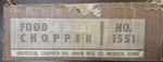 Vintage Universal Food & Meat Chopper No. 1551 With Original Box. Fixed Price $11.19.