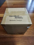 Hamilton Beach Sandwich Toaster 25475A New In Box. Fixed Price $9.99.