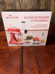 Gvode Slicer Shredder Attachment For Kitchenaid Stand Mixer Cheese Grater G1806. Fixed Price $20.00.