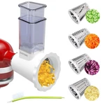 Updated Shredder Cheese Grater Attachment For Kitchenaid Stand Mixers, Salad .... Fixed Price $42.07.
