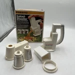 Vtg Presto 02910 Salad Shooter Slicer Shredder In Box For Parts No Power Cord. Fixed Price $17.09.