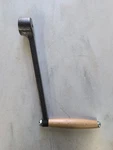 New Cast Steel Manual Arm / Wooden Roller Handle Crank Pepe Rolling Mill Js. Fixed Price $39.97.