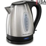 Electric Kettle 1500W Stainless Steel Auto Shutoff 1.7L Cordless Boiler New. Fixed Price $40.43.