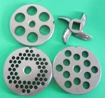 #22 Meat Grinder Disc Plate Set For Sam Baier And Sausage Stuffer. Fixed Price $89.45.