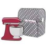 Luxja Dust Cover Compatible With Fits For 4.5-QUART And 5-QUART, Gray Dots. Fixed Price $23.79.