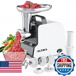 Electric Meat Grinder, 2300W Max, Heavy Duty Sausage Stuffer With Blades,. Fixed Price $85.28.