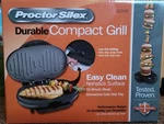 Proctor Silex Hamilton Beach Durable Compact Grill New In Box. Fixed Price $24.99.