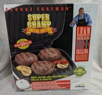 George Foreman Super Champ Limited Edition Indoor Grill Model GR18. Fixed Price $31.00.