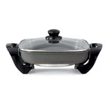 Kenmore Electric Skillet - Nonstick Frying Pan With Removable Glass Lid, Gril.... Fixed Price $82.66.