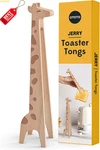 Jerry Giraffe Wooden Toaster Tongs Kitchen Gift - Us. Fixed Price $24.95.