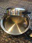 Regal Ware Society 12" Stainless Electric Liquid Core Skillet W/ Dome Lid K7253. Fixed Price $70.00.